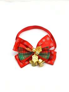 4pcs/Set Random Pet Bow Tie, Suitable For Cats And Dogs To Wear For Christmas - Multicolor - View 10