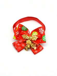 4pcs/Set Random Pet Bow Tie, Suitable For Cats And Dogs To Wear For Christmas - Multicolor - View 6