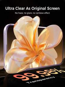 Bộ 2 miếng dán màn hình cường lực HD chống trầy xước và chống bụi, phủ toàn màn hình, tương thích với iPhone 17/ 17 Pro/17 Pro Max/16 Pro Max/15/14/ 13/12/ 11/XS/6/7/8 Plus/SE2/SE3. Quà tặng sinh nhật, gia đình, bạn bè. Miếng dán màn hình điện thoại, phụ kiện điện thoại chống nước, chống sốc, chống rơi, chống bám vân tay, phù hợp với ốp lưng điện thoại, trong suốt. - Trong sáng - Xem 5