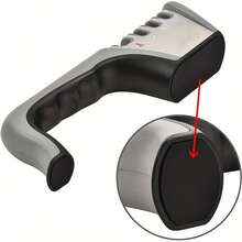 1 pieza Afilador de cuchillos 4 en 1, cuchillas de calidad premium pulidas, apto para cuchillos de cerámica y acero, tijeras, utensilios de cocina, esencial para apartamento, dormitorio, suministros de cocina para Navidad y Año Nuevo