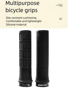 1 Pair Multipurpose Bicycle Handlebar Covers, Foldable Bike Lock Handle Grips, Mountain Bike Handlebars Camouflage Rubber Handlebar Grips Non-Slip Accessories For Motorcycles