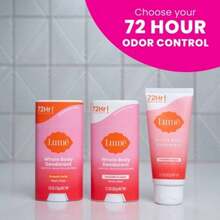 Lume Whole Body Women's Stick Deodorant Peony Scent Aluminum 2.2oz Fresh Long Lasting Protection For Daily Use - Mặc định - Xem 8