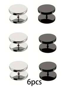 2/3/6/9pcs Simple Spiral Buttons - Anti-Slip Clasp, Detachable Design, Suitable For Cardigans, Sweaters, Knitted Tops Tightening - Fashionable Decorative Button Accessories, No Sewing Required, Essential For Women's Formal And Casual Outfits, Wardrobe Essential