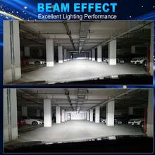 Luces LED S&D H11 30000LM 70W Hb3 9005 Hb4 9006 Bombillas de faro sin error Canbus Luz turbo automática Luces antiniebla Enchufe y juega 6000K 12V - Blanco - Ver 7