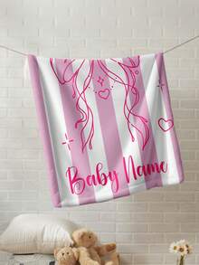 1 Stück personalisierte Decke, Textdecke, DIY Decke, Musterdecke, Gedenkdecke. Wandteppich, Fotoporträt Deckendesign, geeignet für Mädchen, Jungen, Erwachsene, Valentinstag, leicht, Baby Decke, personalisierte Decke, personalisierte Fotodecke