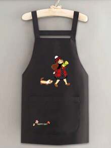 Waterproof Apron For Women, Cute Style, Durable And Stain-Resistant, Suitable For Household Use - Multicolor - View 10