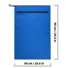 1 قطعة كيس غسيل مضاد للحيوانات الأليفة - حجم كبير | يمنع انسداد آلة الغسيل بشعر الحيوانات الأليفة | كيس غسيل سميك | مواد | مناسب لفرش الحيوانات الأليفة ، الملابس الناعمة | 2 أحجام (70 * 60 سم / 90 * 60 سم) | بيج | أزرق داكن | أخضر | إصدار جديد محسن لعام 2025