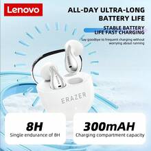 Lenovo ERAZER HT58 Semi In Ear Headphones, Noise Cancelling Headphones For Listening To Music And Playing Games, Comfortable To Wear And Not Tiring To Wear For A Long Time - one-size - View 9