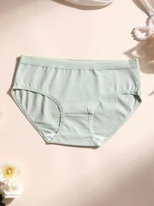 7pcs/Pack Women's Seamless Low-Rise Panties, Solid Color, Soft & Breathable, Suitable For Yoga, Sports And Daily Wear - Multicolor - View 8