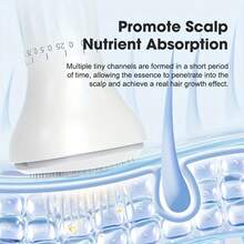 UHOOMA Derma Stamp With Adjustable Needle Dispenser S2-140 Stamp Roller, 0.25mm, For Hair And Skin Care - 淺藍色 - 查看 6