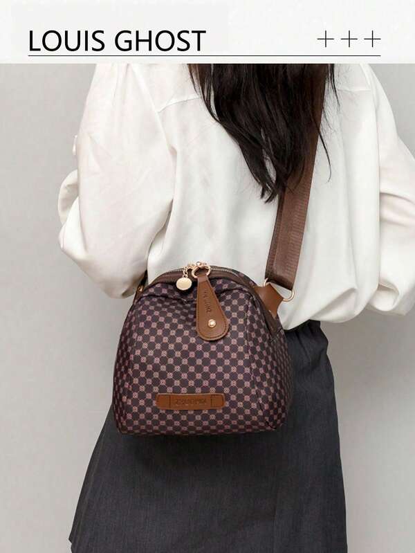 Women's Fashion Casual Retro Commuter Crossbody Bag