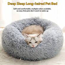 1pc Winter Cat Bed Cat Sofa Pet Bed - Cat Dog Winter Mat, Sofa - Warm Bed Mat For Medium Small Dogs And Cats - Pet Sleeping Mat - Multicolor - View 2