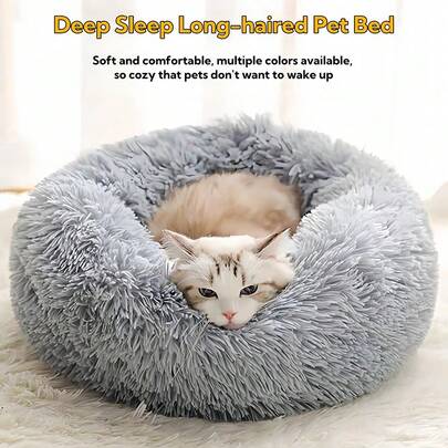1 peça Cama de inverno para gatos, sofá para gatos, cama para animais de estimação - Tapete de inverno para gatos e cães, sofá - Tapete de cama quente para cães e gatos de médio e pequeno porte - Tapete de dormir para animais de estimação