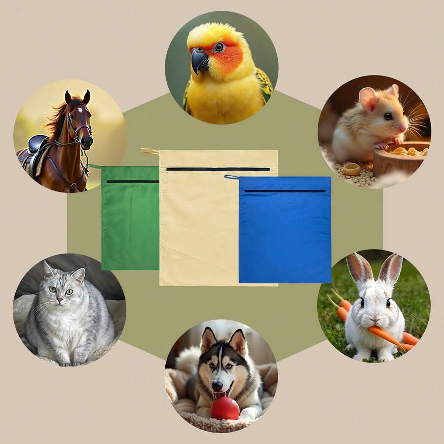 1 قطعة كيس غسيل مضاد للحيوانات الأليفة - حجم كبير | يمنع انسداد آلة الغسيل بشعر الحيوانات الأليفة | كيس غسيل سميك | مواد | مناسب لفرش الحيوانات الأليفة ، الملابس الناعمة | 2 أحجام (70 * 60 سم / 90 * 60 سم) | بيج | أزرق داكن | أخضر | إصدار محسن جديد لعام 2025