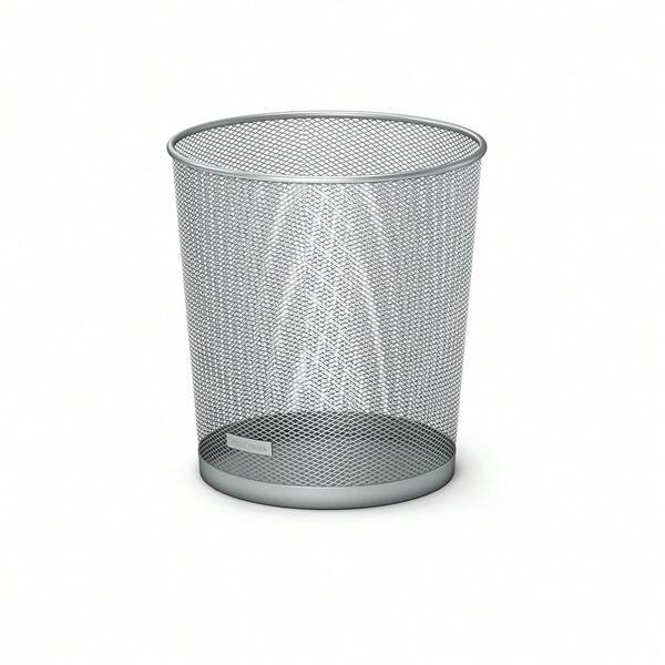 Compases marca ERICHKRAUSE modelo Erichkrause Compass - Papelera de 12L - Base Redonda - Acero Inoxidable - Color Plata