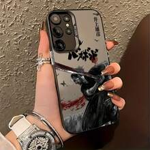 Funda de teléfono Anime Vagabond Miyamoto Musashi para S25 S24 S23 S22 S21 S20 FE Ultra Plus 4G 5G, cubierta trasera mate a prueba de golpes - Colores mixtos - Ver 1