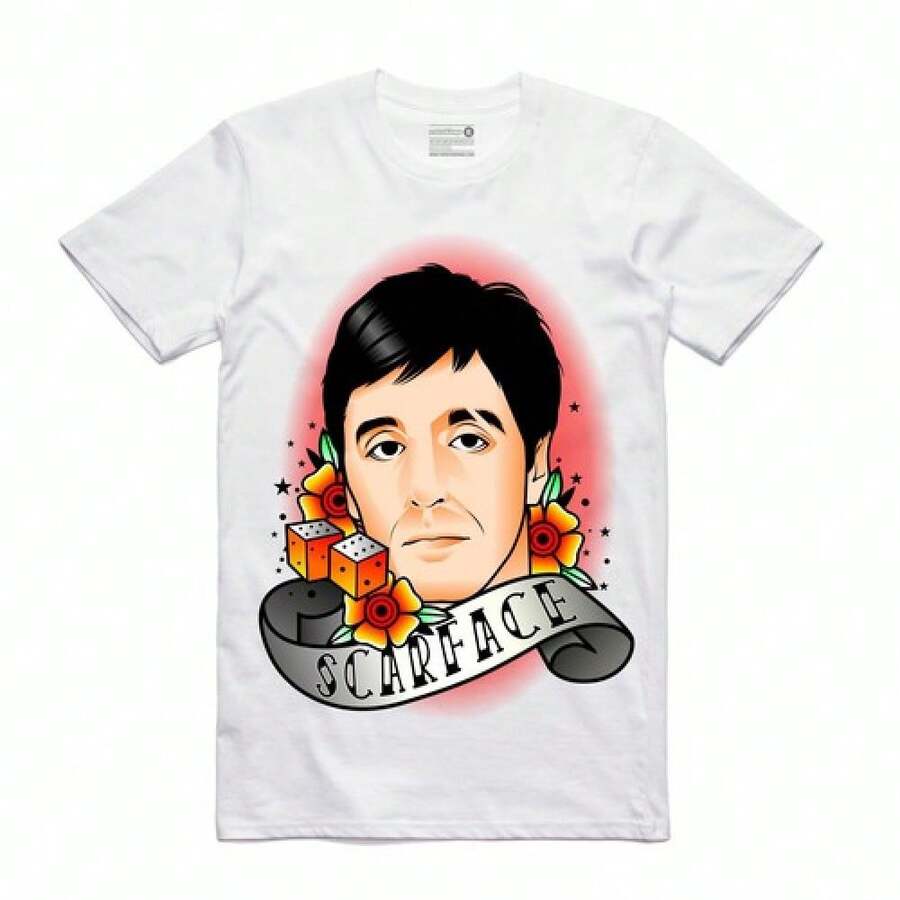 NEW Streetwear On Demand AIRBRUSH  WHITE Tee Shirt SMALL-3XLARGE LIMITED - trắng - Xem 1