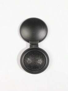 Black Multifunctional Cushion Hair Brush 1pc Plastic Classic Round Portable Foldable Mirror Comb 2-In-1 For Wet And Dry Use For All Hair Types, Hair Brush/ Hair Comb,Hair Brush,Comb,Hair Tools,Hair Products And Accessories For Barber Salon Beauty Travel Essentials,Back To School,Travel Holiday Essentials,Hair Accessories For Women WH2B - màu đen - Xem 4