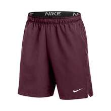 Nike Men's Dri-Fit Flex Woven Short 7" - Deep Maroon - View 1