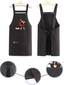 Waterproof Apron For Women, Cute Style, Durable And Stain-Resistant, Suitable For Household Use - Multicolor - View 5