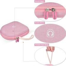 ALKOO Portable Travel Carrying Case For WH-CH520 Wireless Bluetooth Headphones, Compact Protective Storage Bag For WH-CH520 Headphones And USB Cable - Includes Only The Storage Case/Charging Case/Headphone Case/Waterproof Bag, Unisex Electronics Organizer, Travel Essential