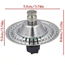 Espumador de leche Thermomix 5/6/7 - Compatible con máquinas de café Thermomix para lattes, capuchinos, chocolate caliente - Diseño fácil de limpiar, construcción de acero inoxidable duradera para una espuma de leche perfecta, ideal para amantes del café - Plateado - Ver 3