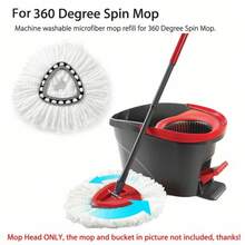 Replacement Microfiber Mop HEAD For O-Cedar Spin Mop Easy Clean Wring Refill US - 1 件 - 查看 3