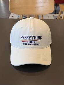 1PC Unisex Embroidered Baseball Cap Adjustable Men Gifts Ideas For Birthday Golf Hat - Multicolor - View 7