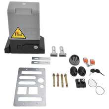 Abridor de puerta corredera inteligente de 370 W, automático, para villas, con capacidad de carga de 800 kg, 220 V - Gris - Ver 1