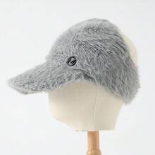 Women's Knit Beanie Hat With Lining, Non-Stretch Acrylic, Flat Top, Breathable Beret, Foldable Design For All Seasons, Striped, Inelastic, Holiday Theme - Multicolor-e - View 12