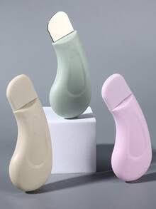 1 件手动黑头刮刀，家用美容祛痘去角质仪器，毛囊痤疮黑头清洁美容去角质刀工具，不锈钢美容黑头去除清洁刮刀 - 彩色 - 查看 11