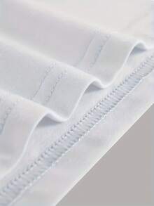 Women's Black Happy Easter Glitter Letter Print T-Shirt - Short Sleeve Crew Neck Casual Top, Machine Washable Spring & Summer Holiday Apparel, Ladies T Shirts, Festive Outfit, Playful Design, Allseason Wear - 白色 - 查看 4