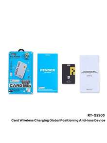 REMAX RT-G2305 Anti-Lost Device, IP68 Waterproof, Smart Card Compatibility, Wireless Charging, Accurate Positioning, Pet Anti-Lost Device