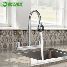 Mezcladora para Fregadero, Llave para Fregadero de Cocina, Grifos para Cocina, Grifo de Cocina Cuerpo Principal de Acero Inoxidable, Acabado Cromo Espejo, SP - 80013 - cromo - Ver 3