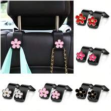Flower Hook Car Seat Hook Car Rear Seat Rear Storage Decoration And Organizing Practical Products Car Accessories