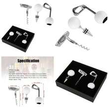 Sacacorchos en Forma de, Abridor de Botellas de Cerveza y Vino Tinto, Abridor de Corcho, Juego de Herramientas de Cocina para Bar y Club - inicial - Ver 1