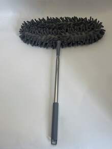 可重复使用的超细纤维迷你除尘器，可伸缩杆除尘器，可水洗干湿除尘器，配有灵活的伸缩手柄，适用于客厅、卧室、浴室、厨房、汽车、家居 - 彩色 - 查看 11