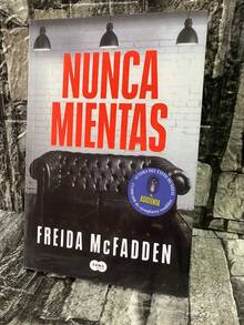 Nunca mientas libro - Libro único - Ver 2