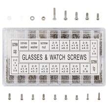 1000pcs Micro Repair Washers, Micro Tools Watch Parts Fashion Glass Micro Screwdriver Set