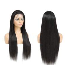 bling hair Straight Human Hair Bleached Knots Upgraded 13x6, 13x4, 4x4 360 Lace Front Wigs Pre Plucked Straight 6x4, 9x6, 5x5 Glueless Lace Closure Wigs For Women Pre Cut 180% Density Invisible Melt Skin - SNatural - Xem 7