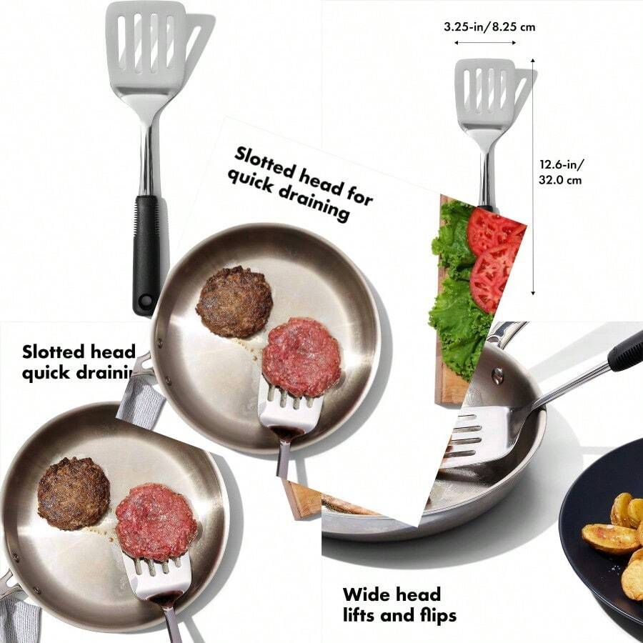 OXO Good Grips Stainless Steel Turner - StainlessSteel - View 1