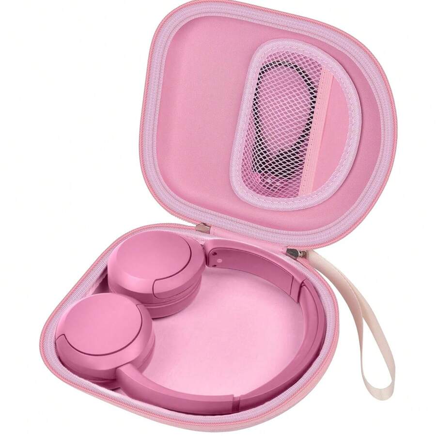 ALKOO Portable Travel Carrying Case For WH-CH520 Wireless Bluetooth Headphones, Compact Protective Storage Bag For WH-CH520 Headphones And USB Cable - Includes Only The Storage Case/Charging Case/Headphone Case/Waterproof Bag, Unisex Electronics Organizer, Travel Essential