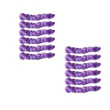 12PCS Cheesecloth Chair Sashes, Wedding Aisle Decorations Chair Bows Sashes Designed, Universal Chair Covers Chair Sash For Wedding Reception Party Hotel Event Decoration - Multicolor - View 18