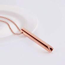 Breathing Necklace, Helps Relieve Anxiety And Stress, Meditation & Relaxation Tool, Mindfulness Deep Breathing Aid, Panic Attack Relief, Unisex Meditation & Relaxation Gift, Holiday Gift, Whistle Decor Necklace, Mother's Day Gift, Adult Stress Relief Set - Multicolor - View 12