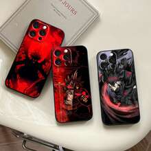 Custodia per telefono morbida nera compatibile con Apple 16, 15, 14, 13, 12, 11, XS, XR, X, Pro, Max, Plus, Mini, con cover ispirata al fumetto anime Black Clover. Compatibile anche con Galaxy S17, S17 Pro, S17 Pro Max. - HA11207HSE - Visualizzare 7