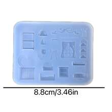 Resin Casting Mold Accessories, Silicone Mold Parts, Resin Liquid Mold, Resin Keychain Silicone Mold, Resin Mold - Silicone - View 5