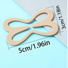 3 pièces Clips de bretelles de soutien-gorge en forme de libellule, Arrêtoirs de bretelles réglables pour soutiens-gorge dos nu/croisés, Crochets de soutien-gorge invisibles en plastique pour l'école - Multicolore - Voir 5