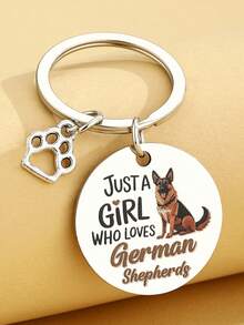 Regalos de Pastor Alemán Llavero Encanto de bolso de Pastor Alemán Regalos de Navidad y cumpleaños para mujeres Encantos de bolso Accesorios de coche Ideas de regalo para maestros, amigos, hermanas