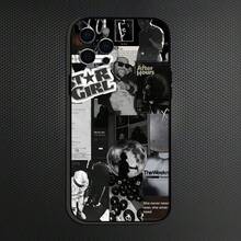 Custodia protettiva per telefono compatibile con 16, 15, 14, 13, 12, 11 Plus, Pro Max, in morbida silicone nera, compatibile con custodia 17, custodia 17 Pro, custodia 17 Pro Max - Z4 - Visualizzare 2