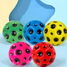 2/4 Random High Elasticity Space Balls - Multicolor Non-Slip Outdoor Play, Durable & , Birthday Gifts, Backyard Games, Family Fun, Toy, Playful Design, Nonslip Grip - Random Color -2pcs - View 8